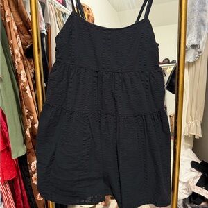 Elegant Black Sleeveless Dress